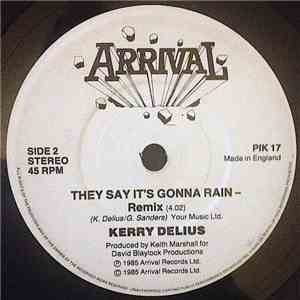 Kerry Delius - Slipping Away / They Say It's Gonna Rain mp3 album