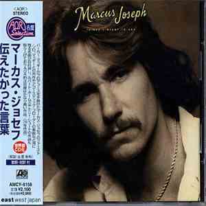 Marcus Joseph - Things I Meant To Say mp3 album