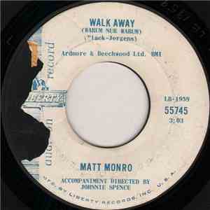 Matt Monro - Walk Away (Warum Nur Warum) mp3 album