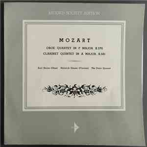 Mozart, Karl Steins, Heinrich Geuser, The Drolc Quartet - Oboe Quartet In F Major, K.370, Clarinet Quintet In A Major, K.581 mp3 album