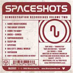 Spaceshots - Demonstration Recordings Vol. 2 mp3 album