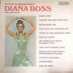 Suzy Miller - Million Copy Hit Songs Made Famous By Diana Ross Sung By Suzy Miller mp3 album