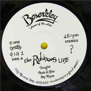 The Rubinoos / Greg Kihn Band - Live mp3 album
