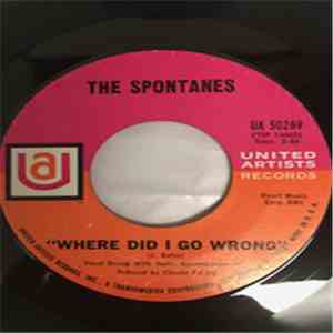 THE SPONTANES - "AIN'T NO BIG THING" mp3 album