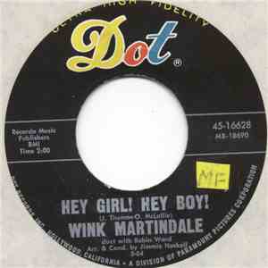 Wink Martindale, Robin Ward - Hey Girl! Hey Boy! / Born Too Late mp3 album