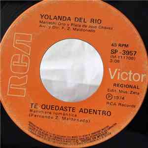 Yolanda Del Rio - Te Quedaste Adentro mp3 album