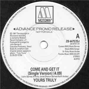 Yours Truly - Come And Get It mp3 album