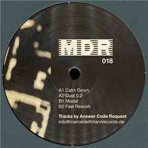 Answer Code Request - Calm Down mp3 album