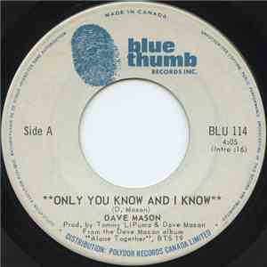 Dave Mason - Only You Know And I Know mp3 album