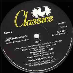 Franz Liszt / France Clidat / Roger Norrington / Orchestra Della Residenza Di La Haye - Concerti N. 1 E N. 2 Per Pianoforte E Orchestra mp3 album