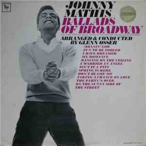 Johnny Mathis - Ballads Of Broadway mp3 album