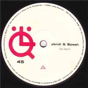 Jondi & Spesh - No Harm mp3 album