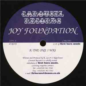 Joy Foundation - The One I Was / Till Your Soul Feels Free mp3 album