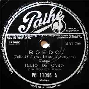 Julio de Caro Y Su Orquesta Típica - Boedo / Flores Negras mp3 album