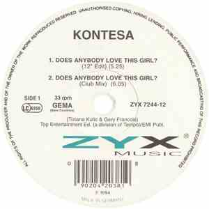 Kontesa - Does Anybody Love This Girl? mp3 album
