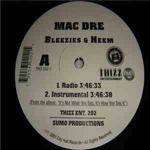 Mac Dre - Bleezies & Heem mp3 album