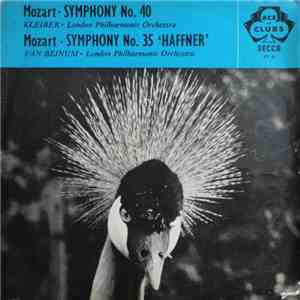 Mozart - Erich Kleiber, Eduard van Beinum, London Philharmonic Orchestra - Mozart: Symphony No. 40 / Symphony No. 35 mp3 album