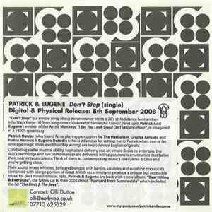 Patrick & Eugene - Don't Stop mp3 album