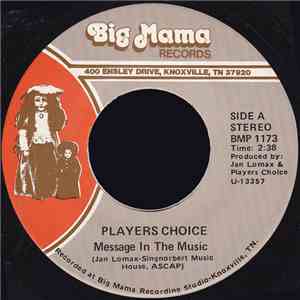 Player's Choice - Message In The Music mp3 album