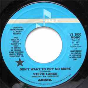 Stevie Lange - Don't Want To Cry No More mp3 album