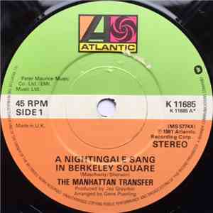 The Manhattan Transfer - A Nightingale Sang In Berkeley Square mp3 album