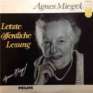 Agnes Miegel - Letzte Öffentliche Lesung mp3 album