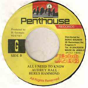Audrey Hall, Beres Hammond - All I Need To Know mp3 album