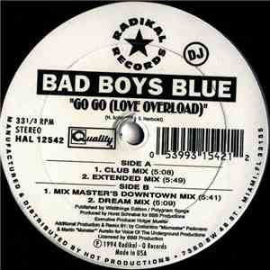 Bad Boys Blue - Go Go (Love Overload) mp3 album
