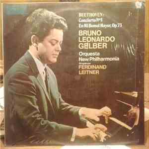 Beethoven ; Bruno-Leonardo Gelber, New Philharmonia Orchestra / Ferdinand Leitner - Concierto N°5 En Mi Bemol Mayor, Op.73 "Emperador" mp3 album