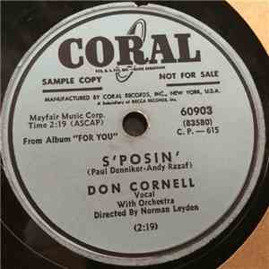 Don Cornell - S'posin' / If You Were Only Mine mp3 album