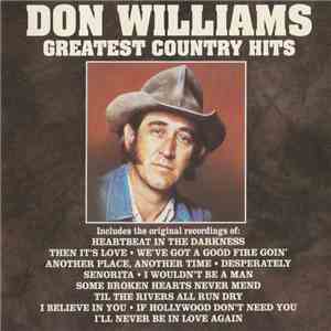 Don Williams  - Don Williams Greatest Country Hits mp3 album