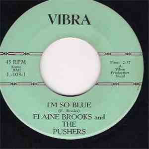 Elaine Brooks And The Pushers, The Pushers - I'm So Blue/The New Thang mp3 album