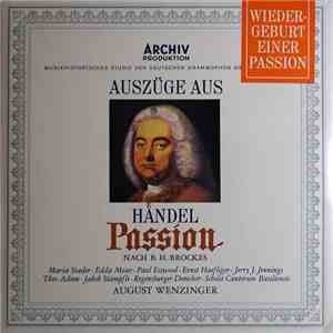 Georg Friedrich Händel, B. H. Brockes - Auszüge Aus Händel-Passion mp3 album