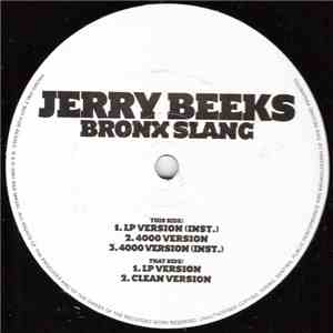Jerry Beeks - Bronx Slang mp3 album