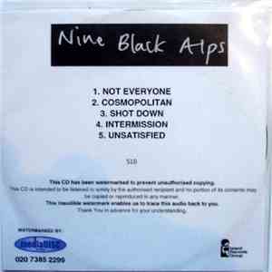 Nine Black Alps - 5 Tracks mp3 album