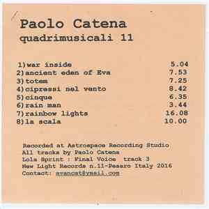 Paolo Catena - Quadrimusicali 11 mp3 album