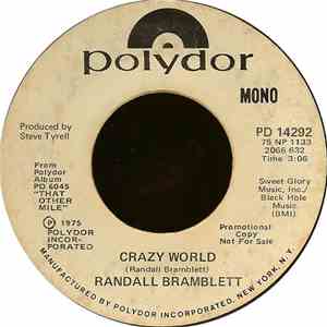 Randall Bramblett - Crazy World mp3 album