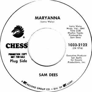 Sam Dees - Maryanna / Love Starvation mp3 album