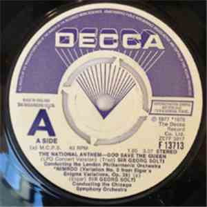 The London Philharmonic Orchestra Conducted By Georg Solti - The National Anthem - God Save The Queen mp3 album
