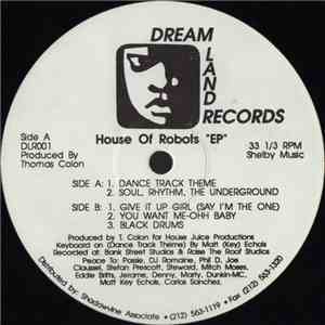 Thomas Colon - House Of Robots EP mp3 album