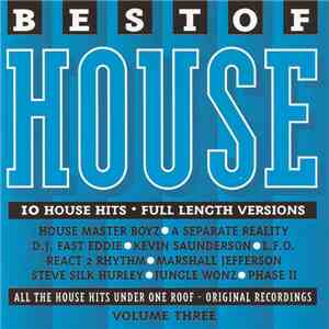 Various - Best Of House Volume Three mp3 album