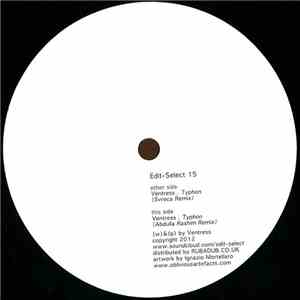 Ventress  - Typhon (Svreca & Abdulla Rashim Remixes) mp3 album