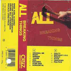 ALL  - Breaking Things mp3 album