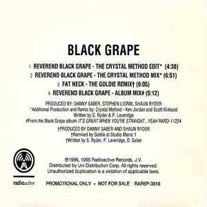 Black Grape - Reverend Black Grape mp3 album