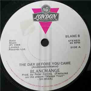 Blancmange - The Day Before You Came mp3 album