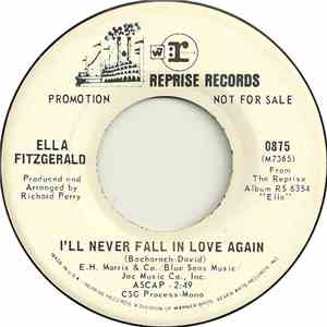 Ella Fitzgerald - I'll Never Fall In Love Again / Savoy Truffle mp3 album