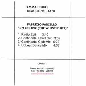 Fabrizio Faniello - I'm In Love (The Whistle Hit) mp3 album