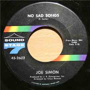 Joe Simon - No Sad Songs / Come On And Get It mp3 album