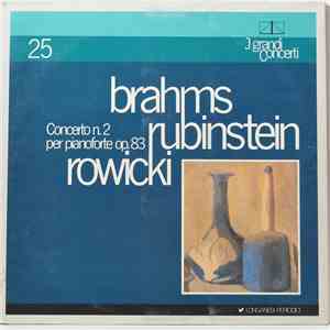Johannes Brahms, Arthur Rubinstein, Witold Rowicki, The National Warsaw Philharmonic Orchestra - Concerto N.2 Per Pianoforte Op.83 mp3 album