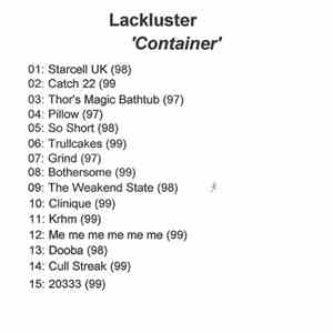 Lackluster - Container mp3 album